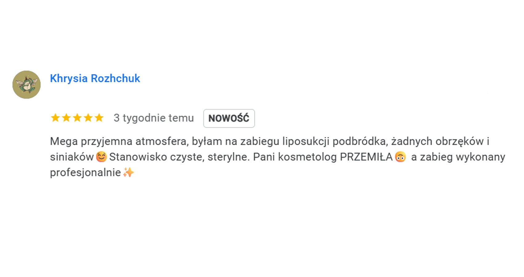 Opinia Google